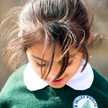 Girl at a KEF schoolin Kashmir Girl at a KEF school in Kashmir, Pakistan