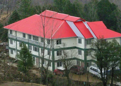 Aerial view of Banjosa Valley Public School