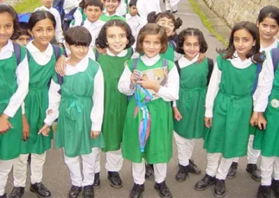 Children at Pearl Valley Public School