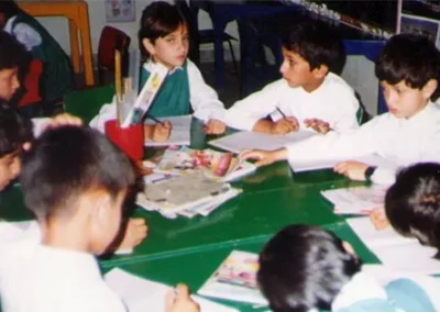 Students participating in a lesson at Pearl Valley Public School