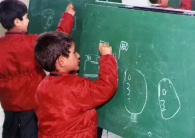 Working out problems at Pearl Valley Public School